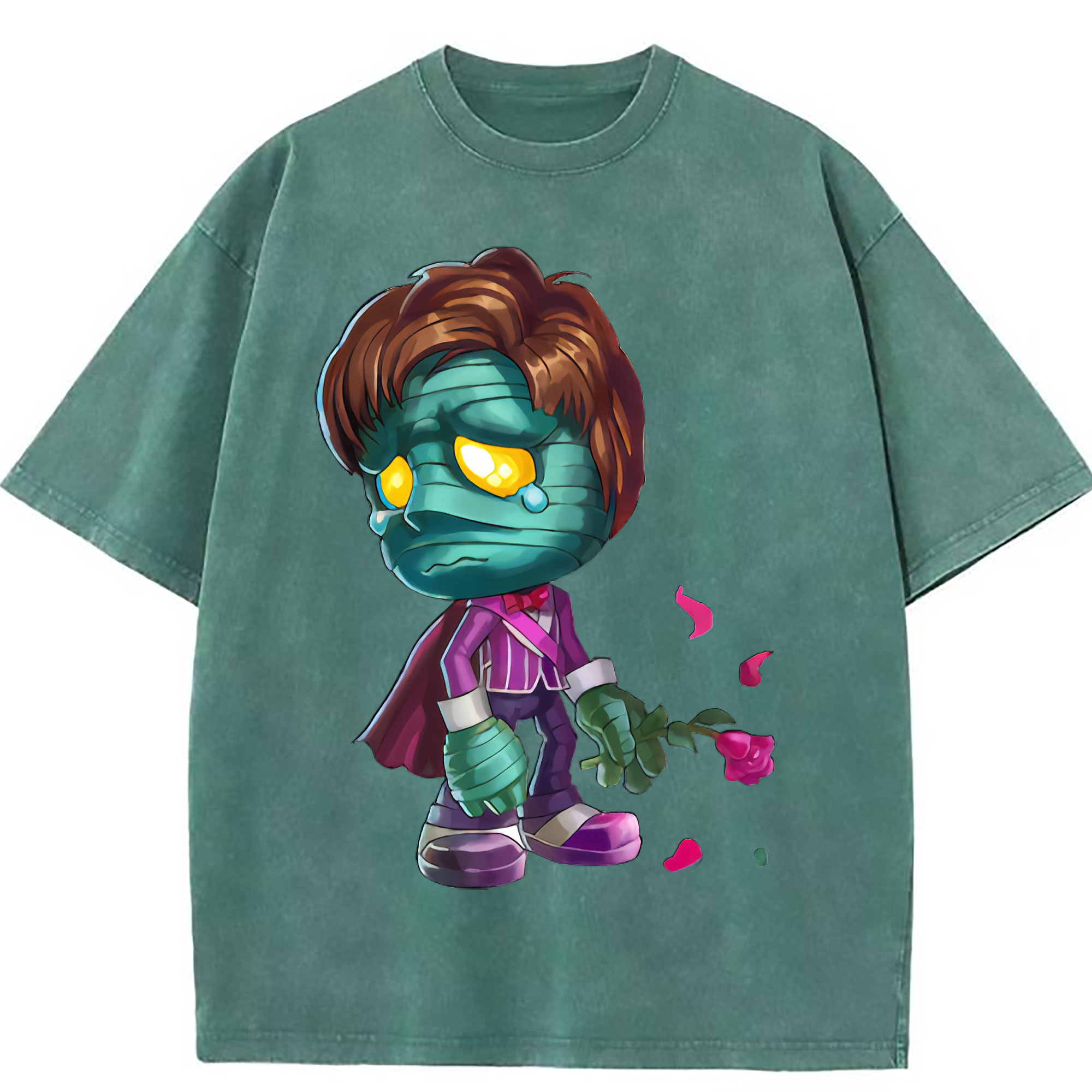 （画像用） リーグ・オブ・レジェンド League of Legends LOL 綿100% ヴィンテージ風 半袖Tシャツ（フロントプリント）